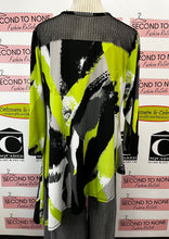 Charger l'image dans la galerie, Joseph Ribkoff Neon Brushstroke Tunic (Size 8)