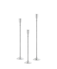 Load image into Gallery viewer, Aluminum  Floor Taper Candle Holders (3 Sizes)