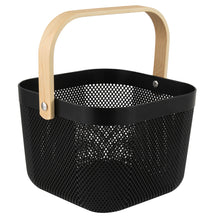 Load image into Gallery viewer, Black Mesh Storage Baskets (2 Sizes)