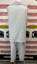 Load image into Gallery viewer, Breakfast in Bed Striped PJ Set (Size 1X)