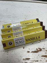 Load image into Gallery viewer, Golden Nag Incense Sticks (3 Scents)