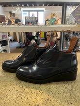 Load image into Gallery viewer, Jeffrey Campbell Patent Leather Booties (Size 38.5= 7.5)