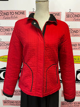 Load image into Gallery viewer, Cleo Red Quilted Jacket (Size S)