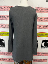 Load image into Gallery viewer, Red Coral Basic Grey Tunic (Size XL)