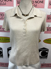 Load image into Gallery viewer, Calvin Klein Ribbed Polo (Size XL)