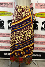 Load image into Gallery viewer, 100% Silk Sari Reversible Wrap Skirt (One Size)
