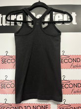Load image into Gallery viewer, Lululemon Dark Grey Razorback Ribbed Tank (Size 4)