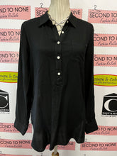 Load image into Gallery viewer, Tommy Hilfiger Black Button Up (Size M)