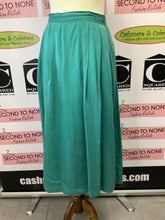 Load image into Gallery viewer, Vintage Ms.Emma Silk Teal Dress Set (Size PS/S)