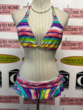 Load image into Gallery viewer, Hot Peach Colourful Bikini (Size XL)