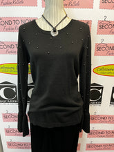 Cargar imagen en el visor de la galería, Ivanka Trump Metallic Ball Sweater (Size M)