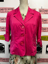 Cargar imagen en el visor de la galería, Tribal Bright Pink Casual Jacket (Size 12P)