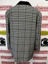 Load image into Gallery viewer, Vintage Addition-Elle Wool Blend Plaid Blazer (Size 18)