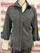 Load image into Gallery viewer, Vintage Striped Cotton Pant & Shirt Set (Size M/L)