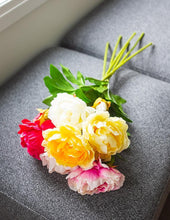 Charger l'image dans la galerie, Double Bloom Peony Stems (6 Colours)