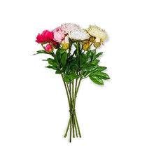 Charger l'image dans la galerie, Double Bloom Peony Stems (6 Colours)