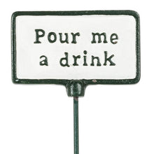 Charger l'image dans la galerie, Cast Iron Plant Spike Signs (4 Different Sayings Left!)