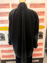 Load image into Gallery viewer, Vintage Velvet Oversized Blazer (Size M)