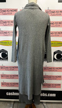 Load image into Gallery viewer, Evidence 2 PC Grey Ribbed Cardigan & Pant Set (Size S)