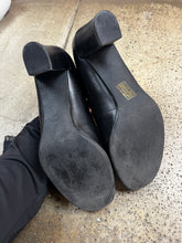 Load image into Gallery viewer, Franco Sarto Leather Heeled Loafer (Size 7.5)