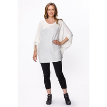 Charger l'image dans la galerie, Tunique à manches raglan rouge corail