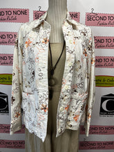 Load image into Gallery viewer, Floral Print Cotton Jacket (Size S)