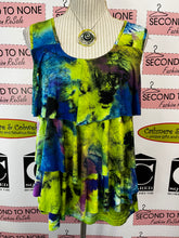 Cargar imagen en el visor de la galería, Bold Acid Print Colourful Tank (Size L/XL)