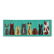 Charger l'image dans la galerie, Row of Cats Balcony Doormat (Re-Stocked!)