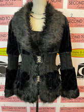 Load image into Gallery viewer, Faux Fur Sweater Jacket (Size S/M)
