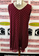Cargar imagen en el visor de la galería, NWT Grace and Lace Burgundy Flowy Tank Top (Size L)