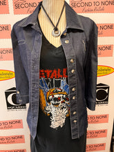 Load image into Gallery viewer, Tan Jay Denim Jacket (Size 14P)