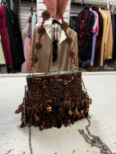 Load image into Gallery viewer, Vintage Sequin & Beaded Evening Bag