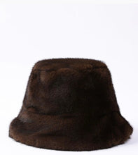 Load image into Gallery viewer, Faux Fur Bucket Hat (5 Colors)