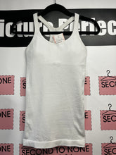 Cargar imagen en el visor de la galería, Lululemon White Razorback Tank (Size 4)