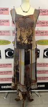 Charger l'image dans la galerie, Trees Through the Blinds Printed Skirt Set (Size 10/12)