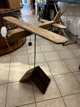Load image into Gallery viewer, Wooden Flying Airplane