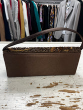 Load image into Gallery viewer, Vintage Brown Beaded Evening Bag