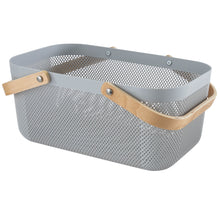 Cargar imagen en el visor de la galería, Grey Mesh Storage Baskets (2 Sizes)