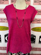 Charger l'image dans la galerie, Tahari 100% Linen Top (Size M)