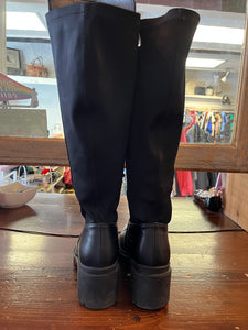 Aqua Flex Knee High Boots (Size 8)