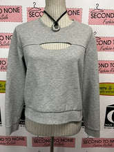Load image into Gallery viewer, Adidas Cutout Long Sleeve Sweater (Size M)