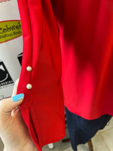 Load image into Gallery viewer, Sympli Cherry Red Tunic (Size 14)