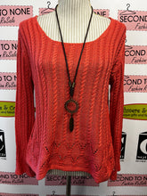 Cargar imagen en el visor de la galería, Parkhurst Coral Knit Top (Size S)