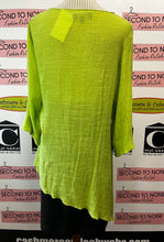 Load image into Gallery viewer, Red Coral Lime Green Tunic (Size XL)