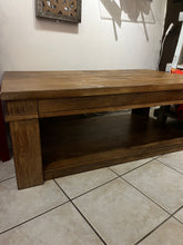Load image into Gallery viewer, Wooden Rising/Adjustable Coffee Table