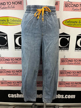 Load image into Gallery viewer, Kensie Cropped Drawstring Jeans (Size L)
