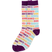 Charger l'image dans la galerie, "Books Books Books" Unisex Crew Socks