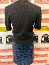 Cargar imagen en el visor de la galería, Karl Lagerfeld Black Burnout Dot Top (Size S)