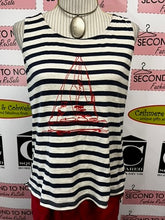 Cargar imagen en el visor de la galería, Striped Nautical Top (Size L)