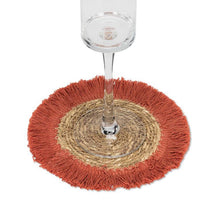 Cargar imagen en el visor de la galería, Fringed Coaster (2 Colors)